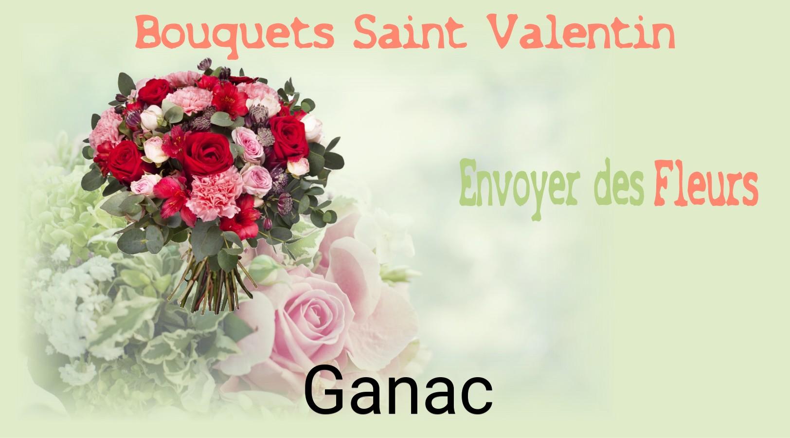 Roses de Saint-Valentin livrées à Ganac